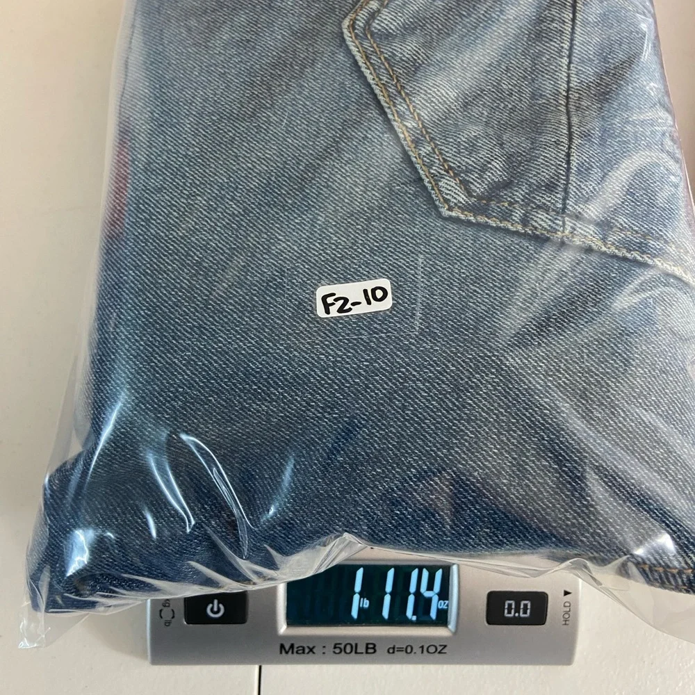 NEW Regal Exchange men’s blue medium wash denim flex athletic fit stretch jeans‎
